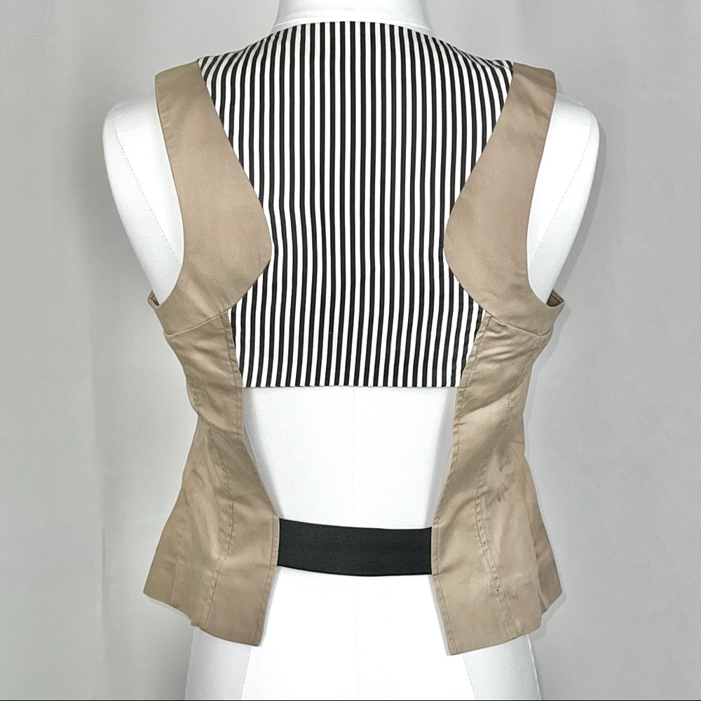 Blue Deep Deconstructed Vest